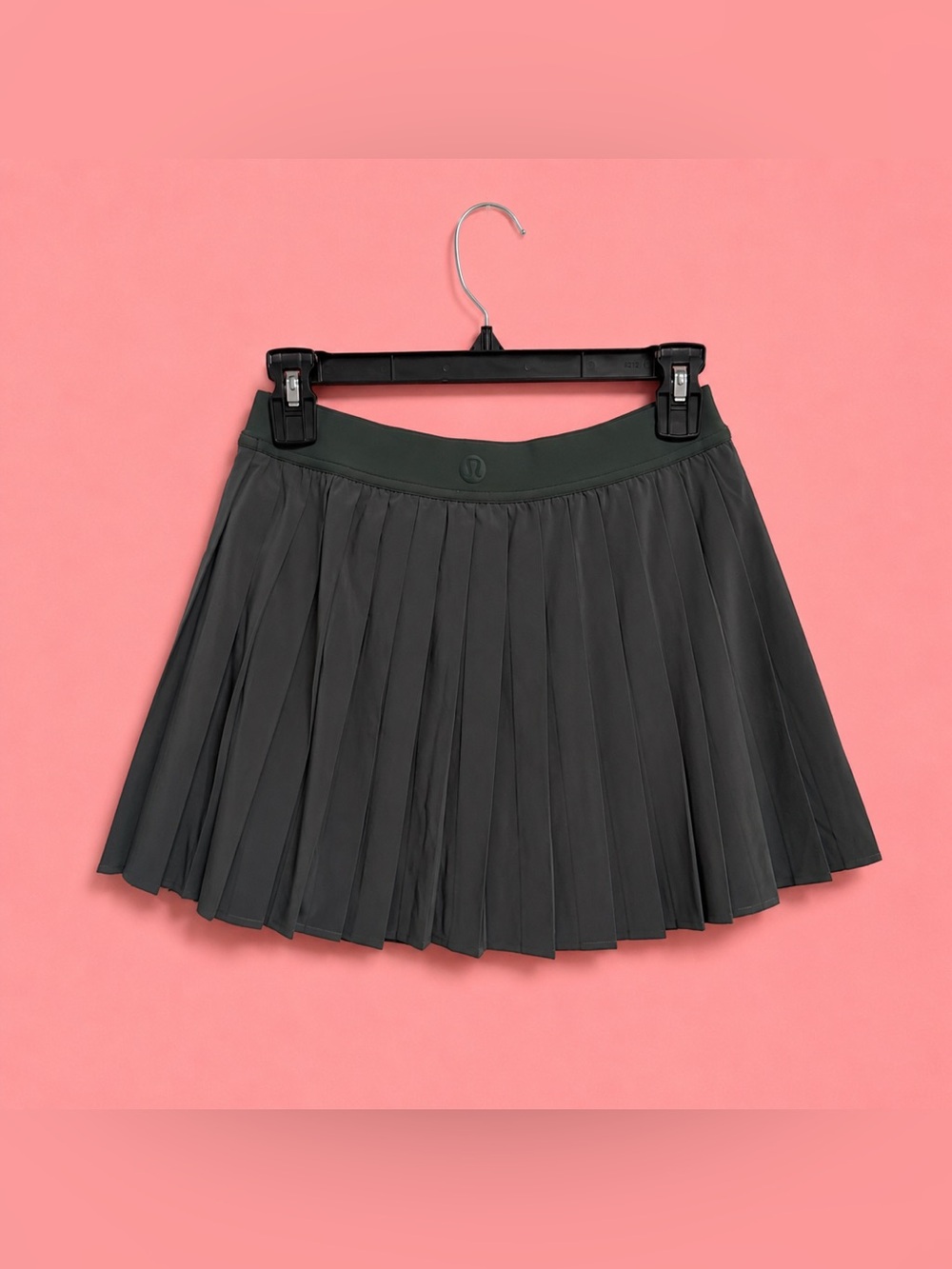lululemon athletica Black Pleated Performance Tennis Skirt
